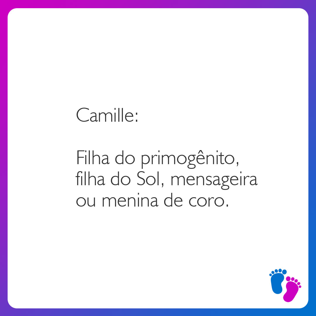 Significado do Nome Camille - Significado dos Nomes