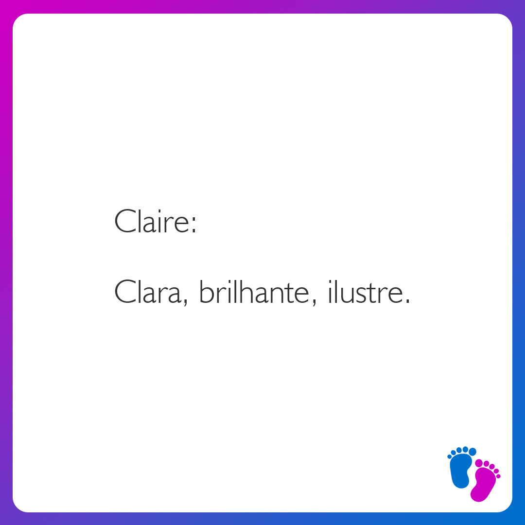 Netflix - Significado do nome Claire: lindas e elegantes, porém com pavio  curtíssimo quando atravessadas. Qual o seu momento favorito de cada uma?
